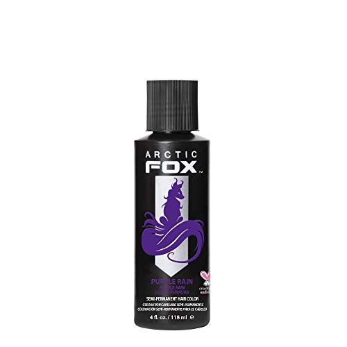 Product Cover Arctic Fox Vegan and Cruelty-Free Semi-Permanent Hair Color Dye (4 Fl Oz, PURPLE RAIN)