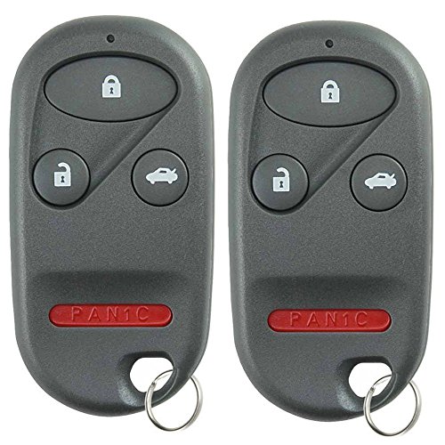 Product Cover KeylessOption Keyless Entry Remote Control Car Key Fob Replacement for KOBUTAH2T (Pack of 2)