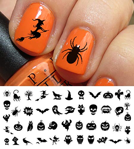 Product Cover Halloween Nail Decals Assortment #3 - WaterSlide Nail Art Decals - Salon Quality!