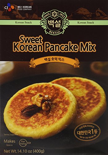 Product Cover Korean Sweet Pancake Mix, Hotteok (14.10 oz) By Beksul (Original, 1 Pack)