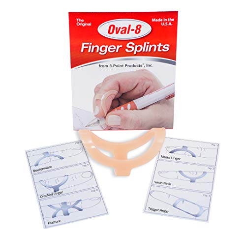 Product Cover 3-Point Products Oval-8 Finger Splint Size 9 (Pack of 1)