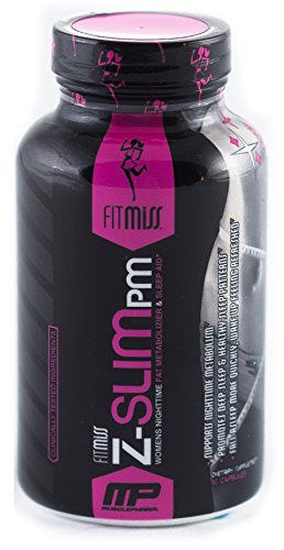 Product Cover FitMiss Z-Slim PM, Women's Nighttime Weight Loss Capsule Promotes Healthy Sleep Patterns, Metabolism Booster & Weight Loss Supplement, 60 Count, 30 Servings