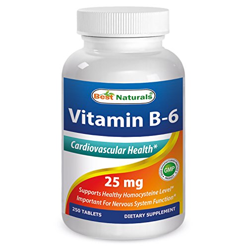 Product Cover Best Naturals Vitamin B-6 25 Mg Tablets, 250 Count