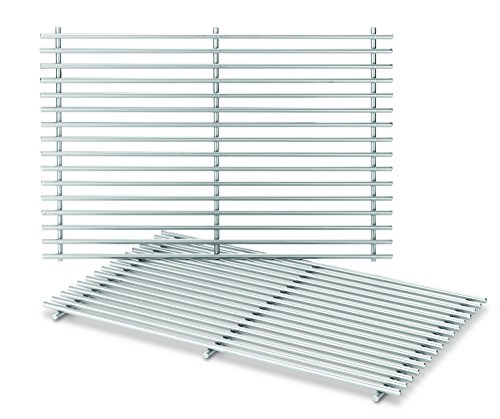 Product Cover Weber-Stephen Products 7639 2pk Stainless Steel Cooking Grate (17.3 x 11.8 x 0.5)