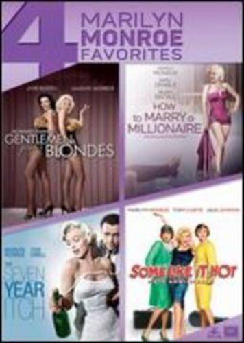 Product Cover Gentlemen Prefer Blondes / How to Marry a Millionaire / Seven Year Itch / Some Like it Hot Quad Feature