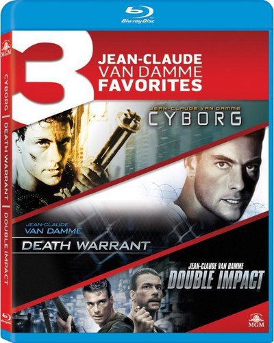 Product Cover Jean-Claude Van Damme Triple Feature (Cyborg / Death Warrant / Double Impact) [Blu-ray]