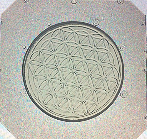 Product Cover Flexible Resin or Chocolate Mold Sacred Geometry Flower of Life