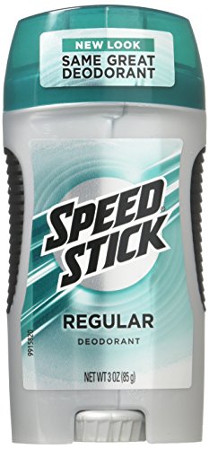 Product Cover Speed Stick Deodorant, Regular, 3 Ounce, Pack of 6