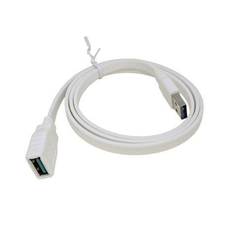 Product Cover Terabyte USB 3.0 Super Speed Extension Cable (White)