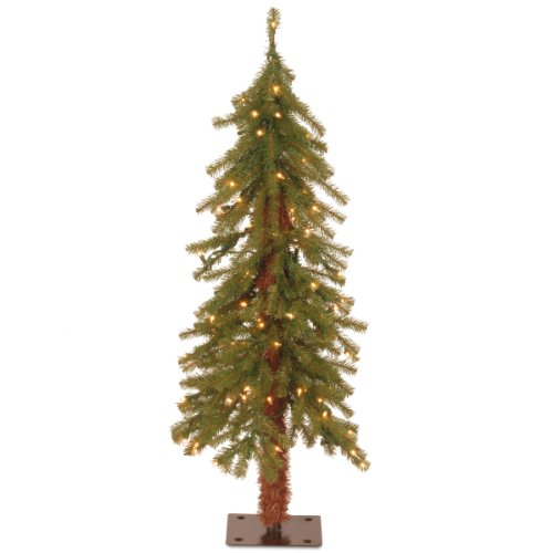 Product Cover National Tree 3 Foot Hickory Cedar Tree with 50 Clear Lights (CED7-30LO-S)