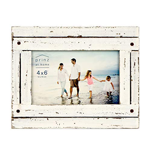 Product Cover PRINZ Homestead Wood Frame, 4 by 6-Inch, Distressed White
