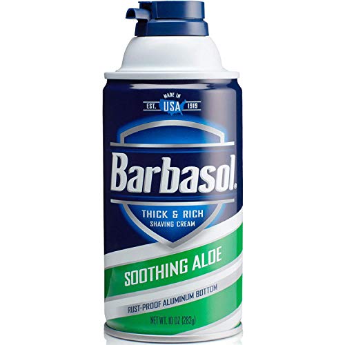 Product Cover Barbasol Soothing Aloe Thick & Rich Shaving Cream 10 Oz (2 Pack)