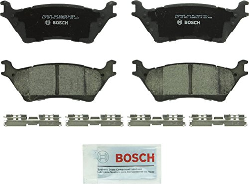 Product Cover Bosch BC1602 QuietCast Premium Ceramic Disc Brake Pad Set For: Ford F-150, Rear
