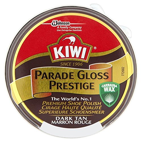 Product Cover Kiwi Parade Gloss Prestige Shoe Polish - Dark Tan (50ml)