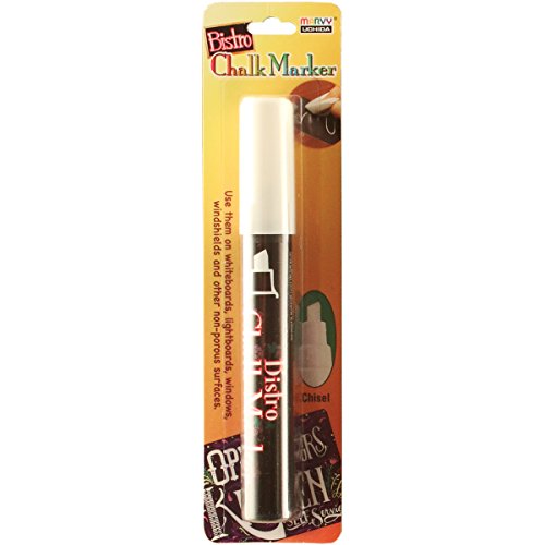 Product Cover UCHIDA 483-C-0 Chisel Tip Bistro Chalk Marker, White