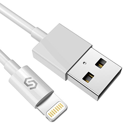 Product Cover iPhone Charger Syncwire Lightning Cable - [Apple MFi Certified] 3.3Ft/1M High Speed Apple Charger Cable Cord USB Fast Charging Cable for iPhone 11 XS Max X XR 8 7 6S 6 Plus SE 5 5S 5C, Ipad, iPod