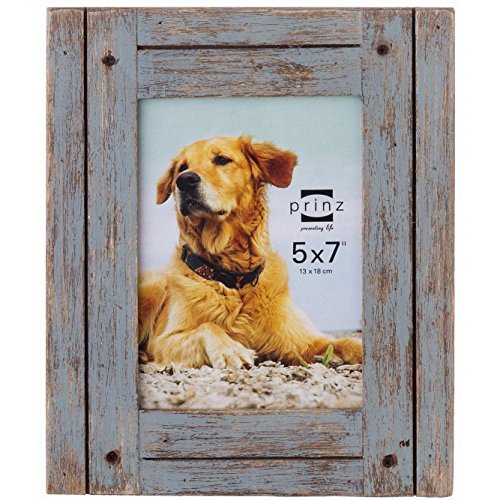 Product Cover PRINZ Homestead Distressed Wood Frame, 5 by 7-Inch, Gray