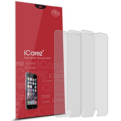 Product Cover iCarez Anti Glare (Matte) Premium Screen Protector for iPhone 8 iPhone 6 /6s /7 4.7 Include Unique Hinge Install Method with Kits 3-Pack 