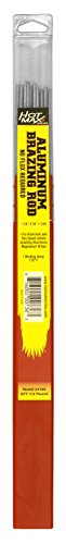 Product Cover Hot Max 24185 1/8-Inch X 18-Inch Aluminum Brazing Rods, 1/2#