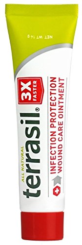 Product Cover Terrasil® Wound Care - 3X Faster Healing, Dr. Recommended, Infection Protection Ointment for Bed sores, Pressure sores, Diabetic Wounds, ulcers, cuts, scrapes, and Burns (14 Gram Tube)