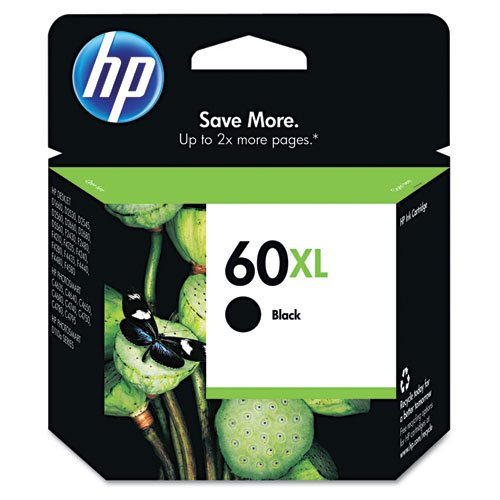 Product Cover HP - HP 60XL, (CC641WN) High Yield Black Original Ink Cartridge CC641WN (DMi EA
