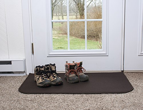 Product Cover Ritz Accent Kitchen Rug with Latex Backing, 20-Inch by 36-Inch, Chocolate Brown