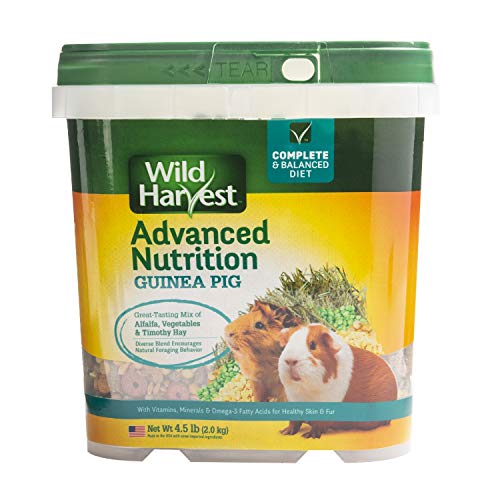 Product Cover Wild Harvest Wh-83545 Wild Harvest Advanced Nutrition Diet For Guinea Pigs, 4.5-Pound