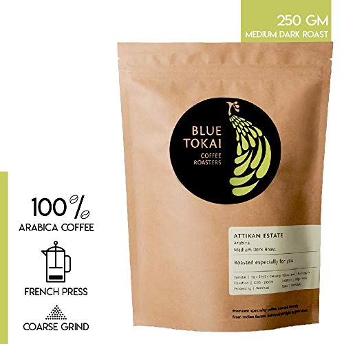 Product Cover Blue Tokai Coffee Roasters Attikan Estate (Medium Dark Roast) - 250 Gm (French Press)
