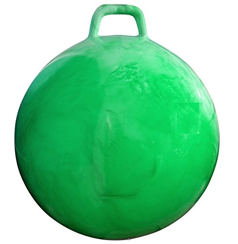 Product Cover AppleRound Space Hopper Ball with Air Pump: 28in/70cm Diameter for Age 13+, Hop Ball, Kangaroo Bouncer, Hoppity Hop, Jumping Ball, Sit & Bounce