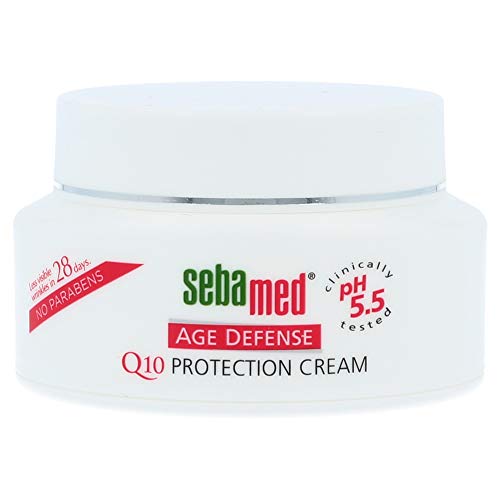 Product Cover Sebamed Q10 Face and Neck Age Defense Q10 Protection Cream pH 5.5 Reduces Wrinkles and Fine Lines Anti-Aging Moisturizer 1.68 Fluid Ounces (50 Milliliters)