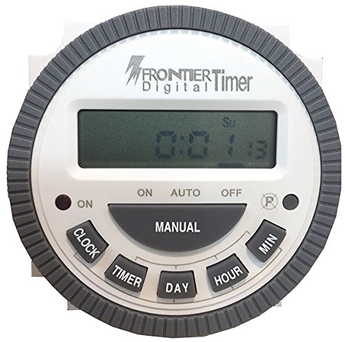 Product Cover Frontier TM619H2 Digital Timer Programmable Time Switch with LCD 4 Pin (Pack of 1)