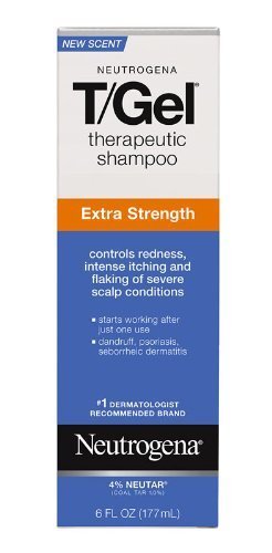 Product Cover Neutrogena T Gel Shampoo Extra Strength For Dandruff Seborrheic Dermatitis 6oz 177ml (Pack of 1)