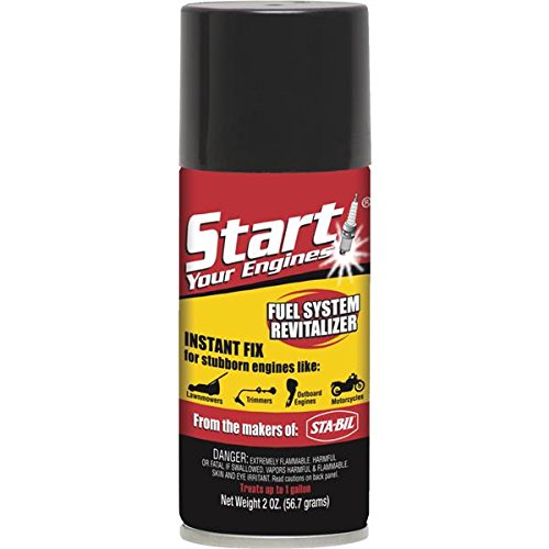 Product Cover Start Your Engines!  Fuel System Revitalizer and Starter Fluid for 2 and 4 Cycle Small Engines, 2 Fl. oz.