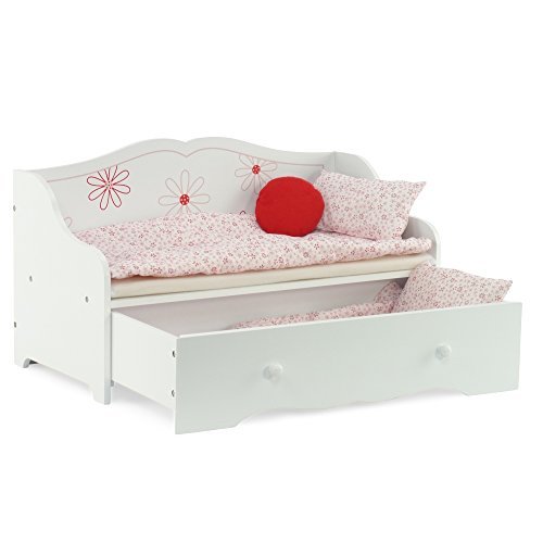 Product Cover Daybed and Trundle Fits American Girl Dolls | Stylish Floral 18