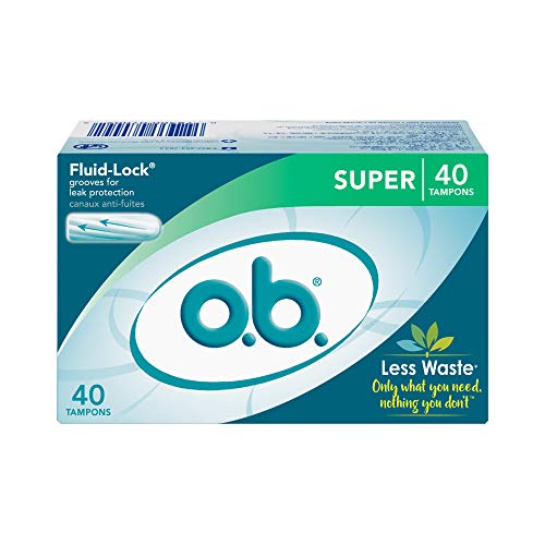 Product Cover o.b. Applicator Free Digital Tampons, Super - 40 Count