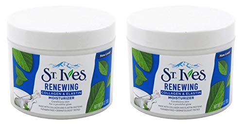 Product Cover St Ives Moisturizer Renewing Collagen Elastin 10 Ounce Jar (295ml) (2 Pack)