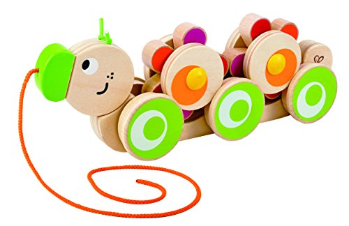 Product Cover Hape Walk-A-Long Caterpillar Wooden Pull Toy