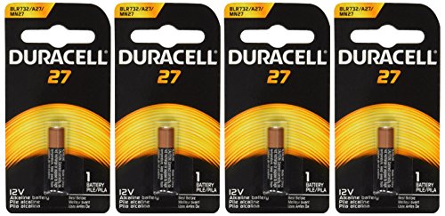 Product Cover Duracell MN27BPK Watch/Electronic/Keyless Entry Battery, 12 Volt Alkaline X 4 Batteries