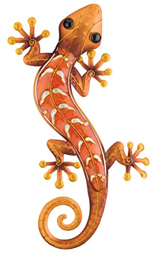 Product Cover Regal Art & Gift Gecko Wall Decor, 24-Inch, Copper