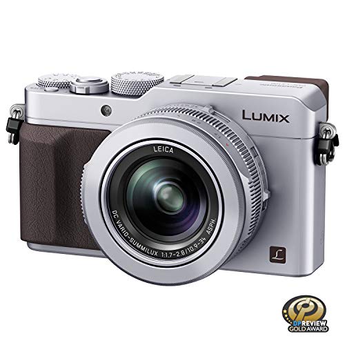 Product Cover PANASONIC LUMIX LX100 4K Point and Shoot Camera, 3.1X LEICA DC Vario-SUMMILUX F1.7-2.8 Lens with Power O.I.S., 12.8 Megapixel, DMC-LX100S (USA SILVER)