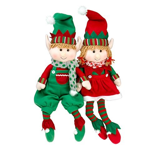 Product Cover SCS Direct Elf Plush Christmas Stuffed Toys- 18