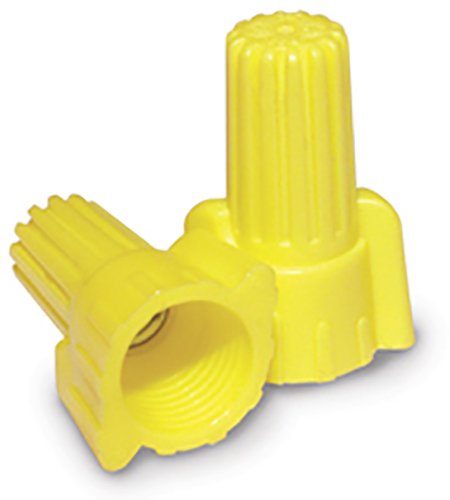 Product Cover King Innovation 67071 Contactors' Choice Yellow Wing Wire Connector, Pack of 500