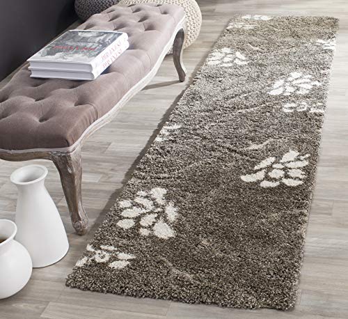 Product Cover Safavieh Florida Shag Collection SG464-7913 Smoke and Beige Area Rug (2'3