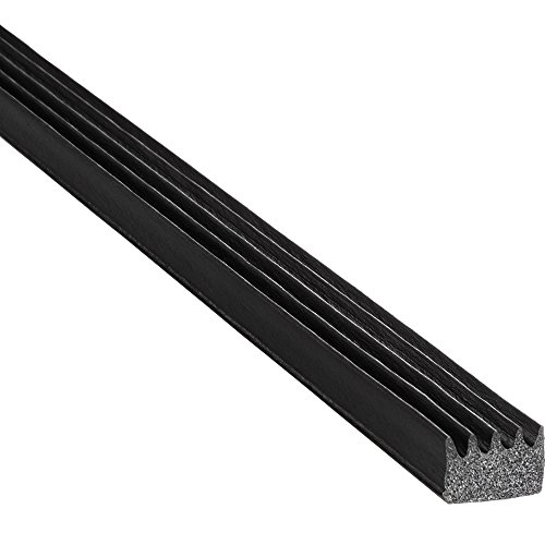 Product Cover Trim-Lok Ribbed Rectangle Rubber Seal - .375