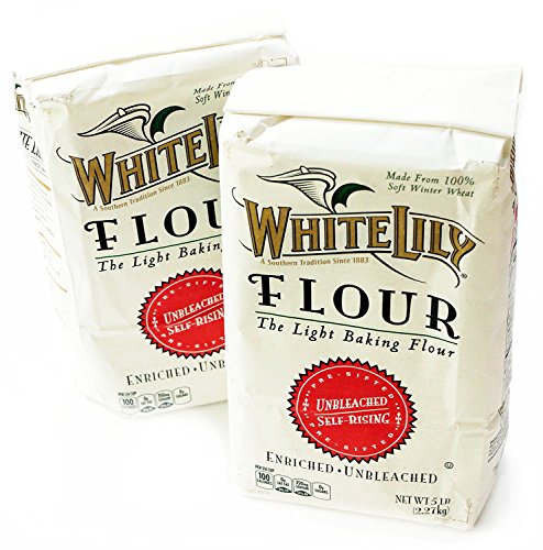 Product Cover White Lily Unbleached Self-Rising Flour, 5-lb bags (2-Pack)