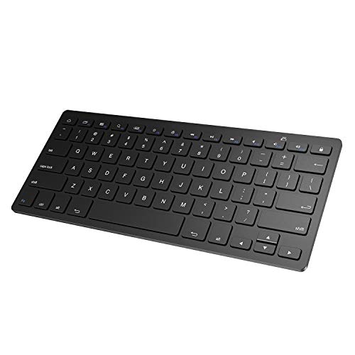 Product Cover SPARIN Tablet Bluetooth Keyboard for Samsung Galaxy Tab A 10.1/10.5/9.7/8.0/7.0 Inch, Galaxy Tab S6/S5e/S4/S3/S2,Galaxy Tab E 7.0/8.0/9.6 and Other Bluetooth Enabled Tablets and Phones,Black