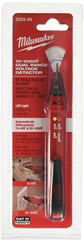 Product Cover Milwaukee 2203-20 10-1000V Dual Range Voltage Detector