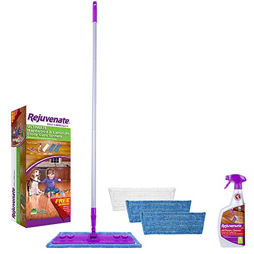 Product Cover Rejuvenate Hardwood and Laminate Floor Cleaning Mop Kit, 5-Piece