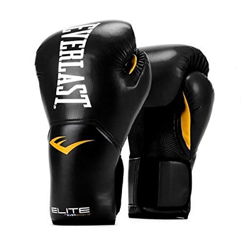 Product Cover Everlast Elite Pro Style Training Gloves, Black, 12 oz