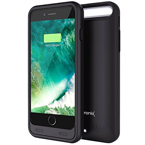 Product Cover Alpatronix iPhone 6S/6 Battery Case, 3100mAh MFi Certified Slim Portable Protective Extended Charger Cover Compatible with iPhone 6S & iPhone 6 (4.7 inch) BX140 - (Black)